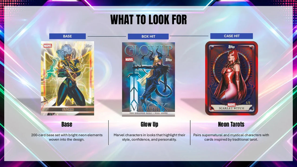 2026 Topps Marvel Neon Value Box