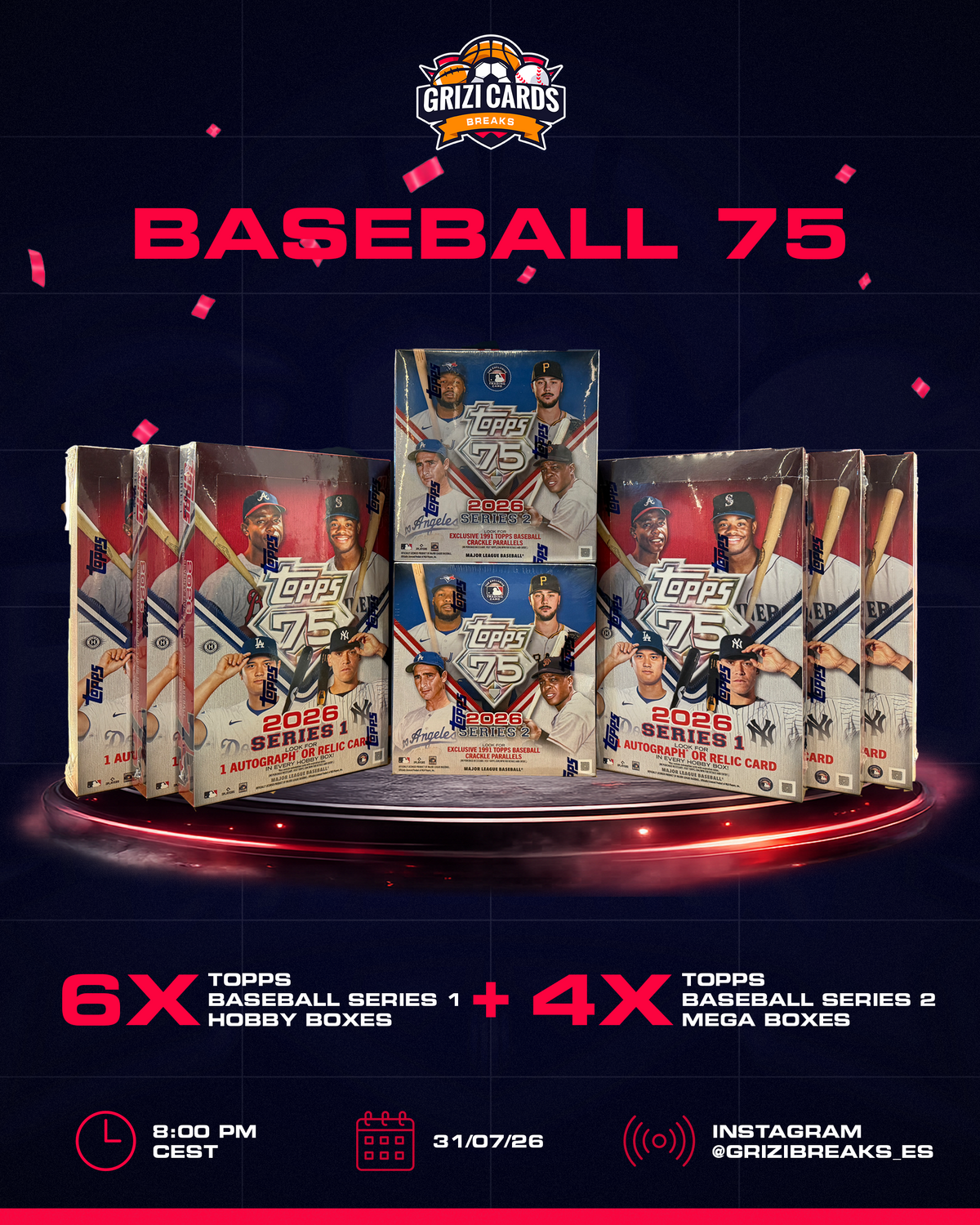 2026 Topps Series 1 and Series 2 Baseball - BREAK
