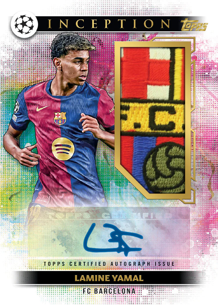 2024-25 Topps® Inception UEFA Club Competitions - Hobby Box
