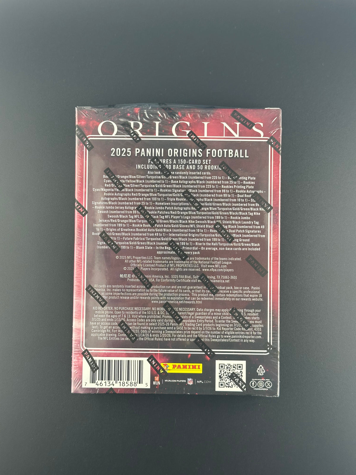 Fútbol Panini Origins 2025 – Hobby Box
