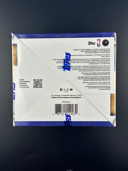 Topps Basketball 2025/26 – Jumbo Box