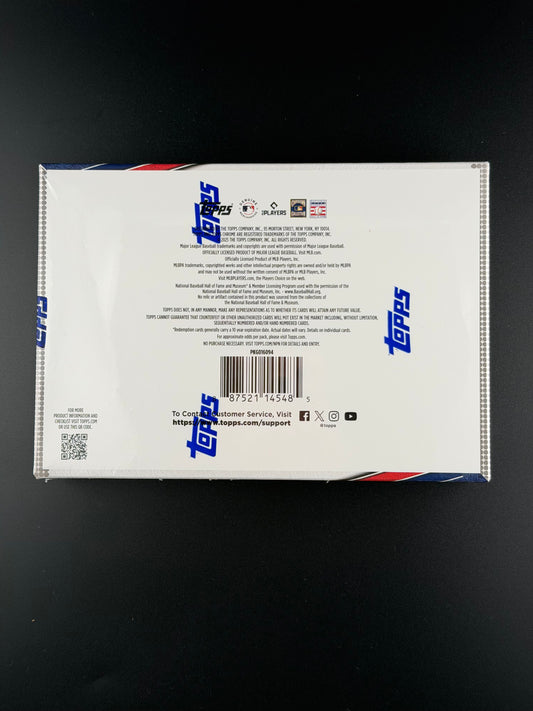 2025 Topps Chrome® Baseball Update Series - Breaker Delight Box (2 Autographs Per Box)