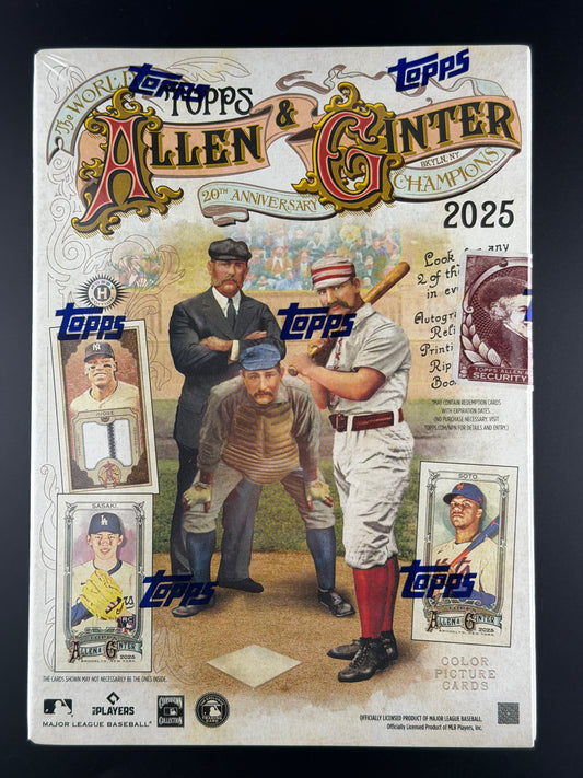 2025 Topps Allen & Ginter Baseball - Hobby Box