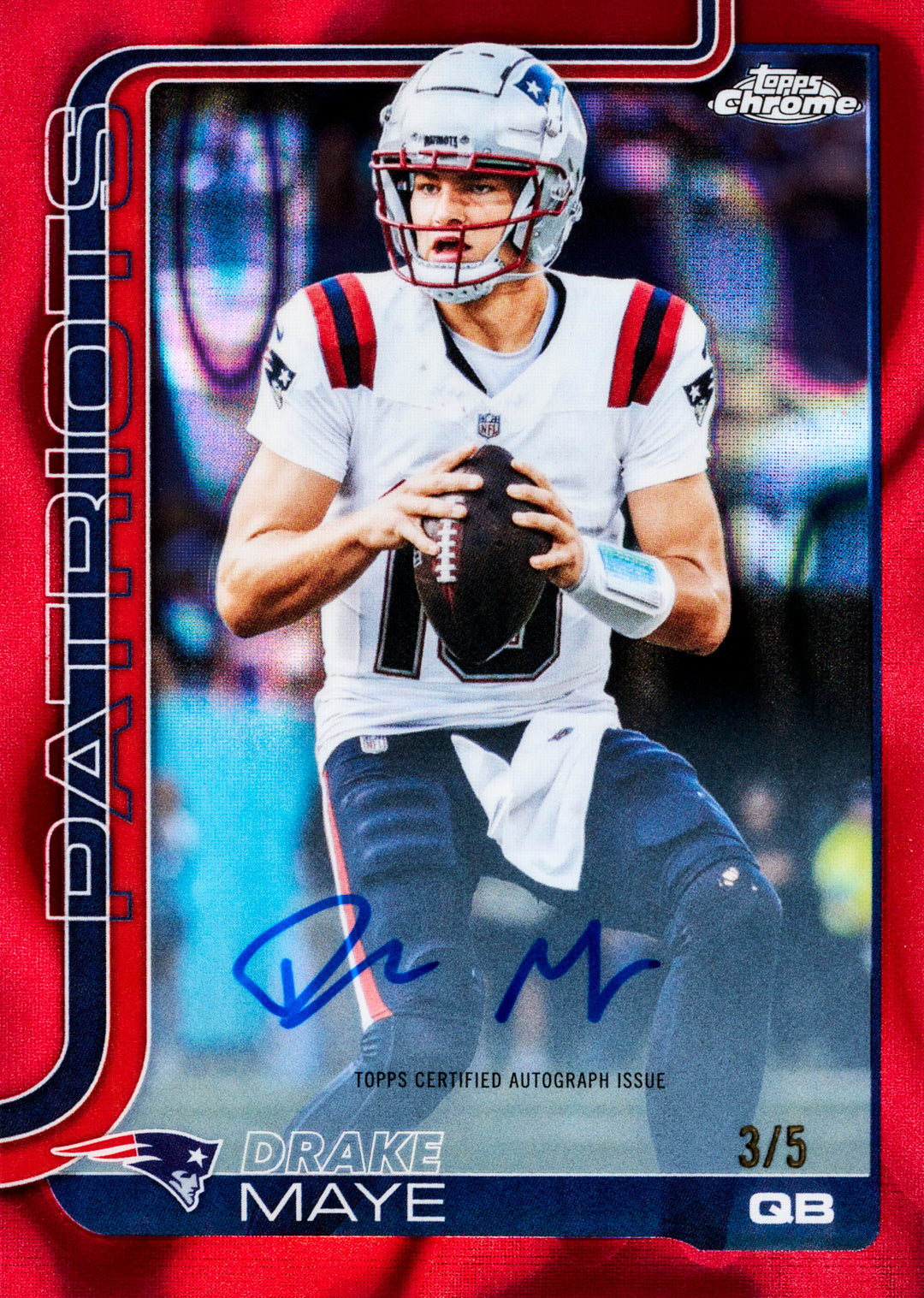 2025 Topps Chrome Football Jumbo Box