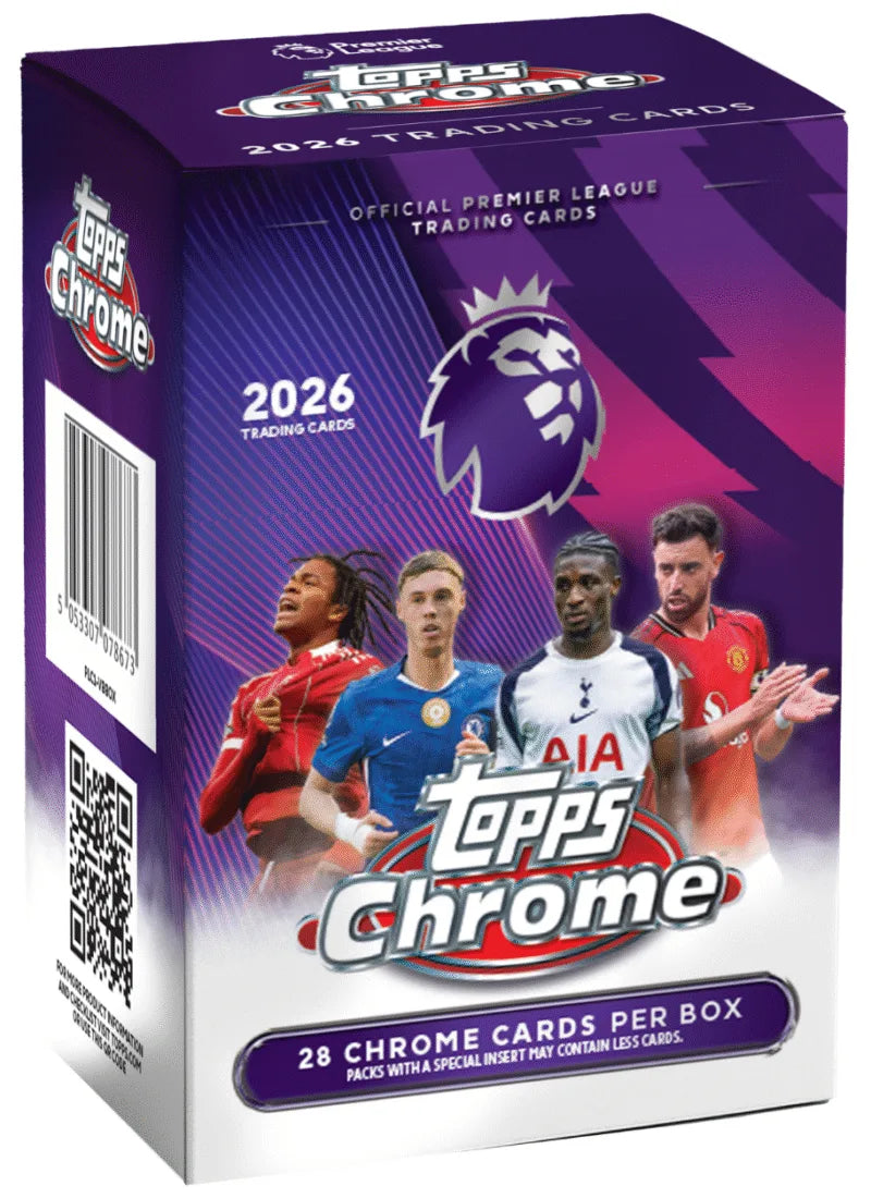 2026 Topps Chrome® Premier League - Value Boxes