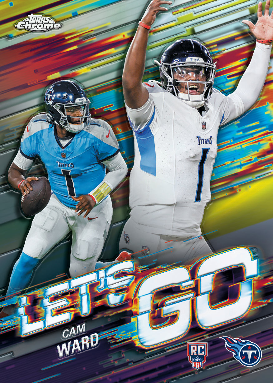 2025 Topps Chrome® Football - Hobby Box