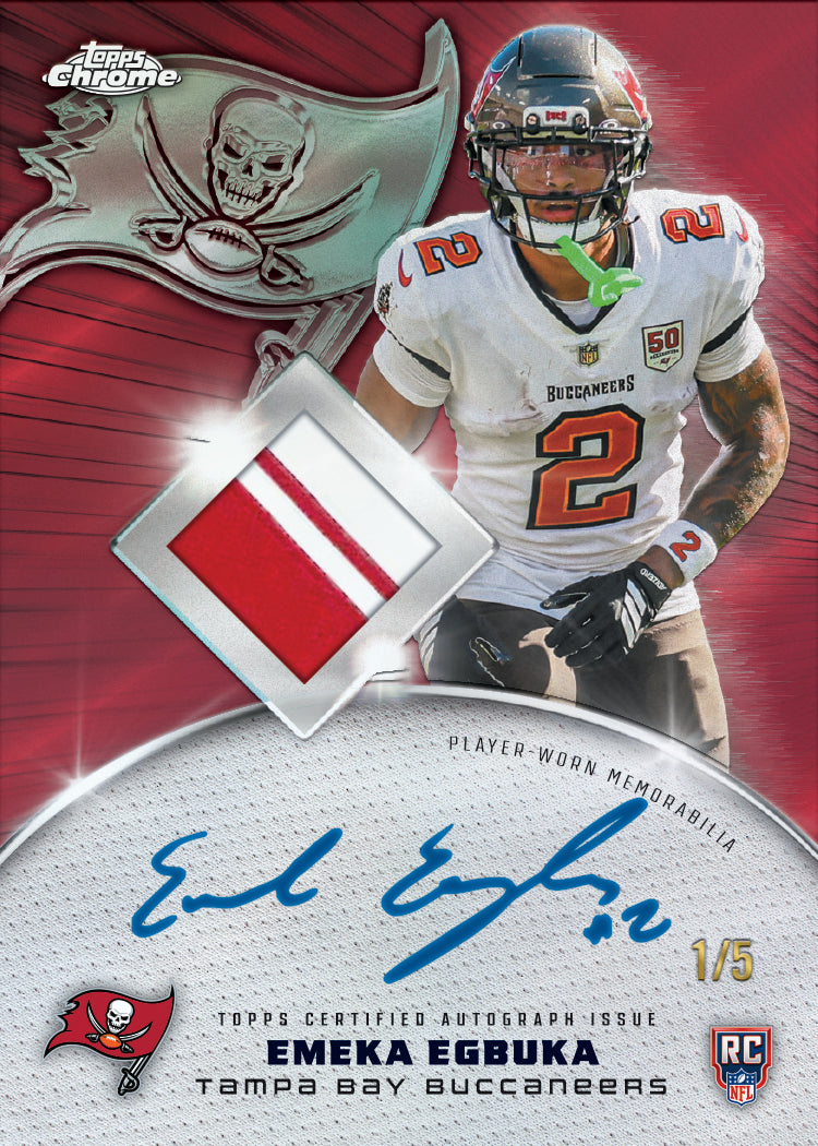 2025 Topps Chrome® Football - Hobby Box