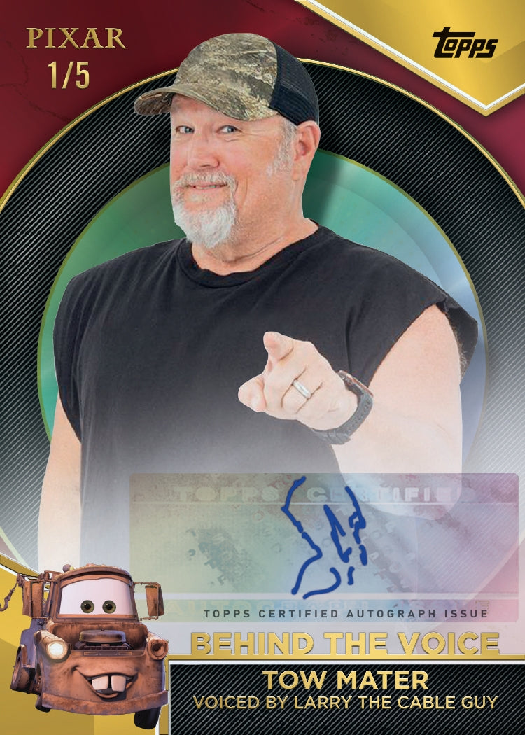 2025 Topps Pixar Gold Collector's