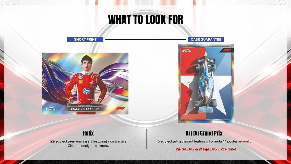 2026 Topps Chrome F1 Formula 1 Value Box