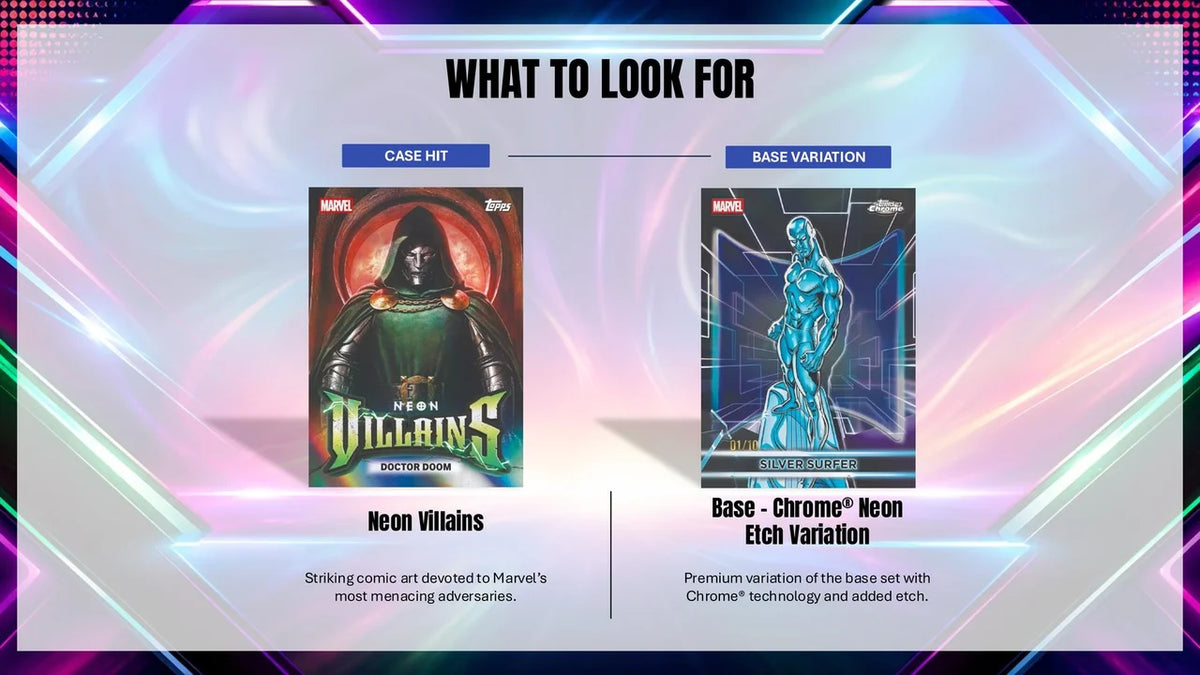 2026 Topps Marvel Neon Value Box