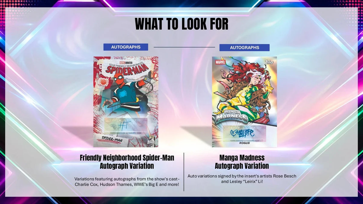 2026 Topps Marvel Neon Mega Box