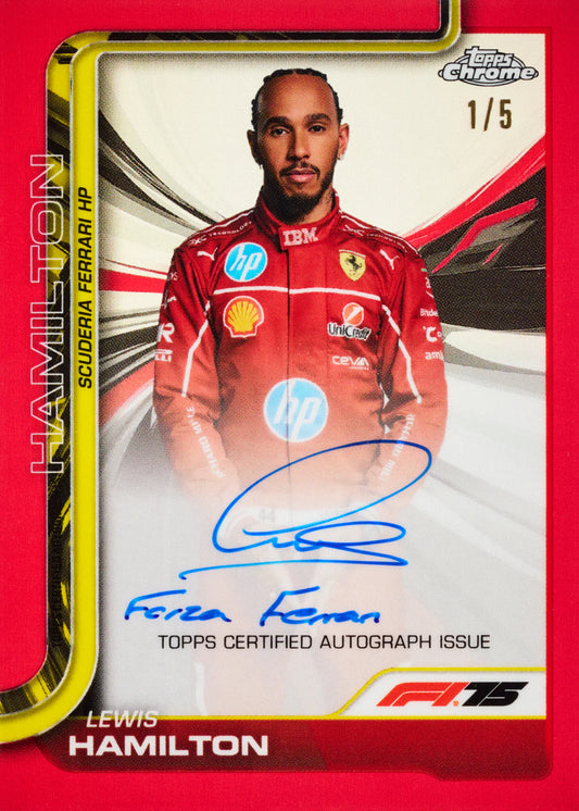 2025 Topps Chrome Formula 1® - Hobby Box