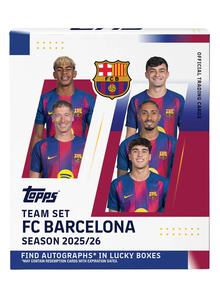 Topps FC Barcelona 2025/26 Team Set box