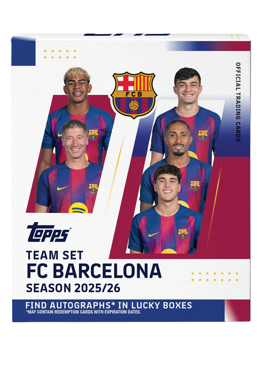 Topps FC Barcelona 2025/26 Team Set box