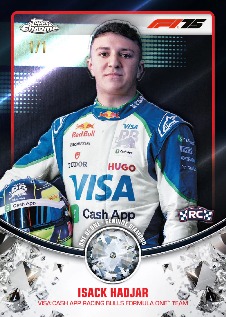 2025 Topps Chrome Formula 1® - Hobby Box