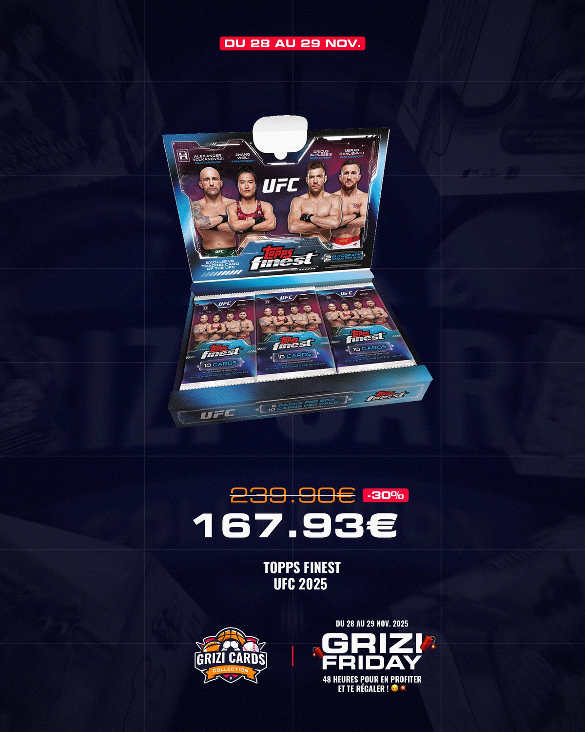 Topps Finest UFC 2025