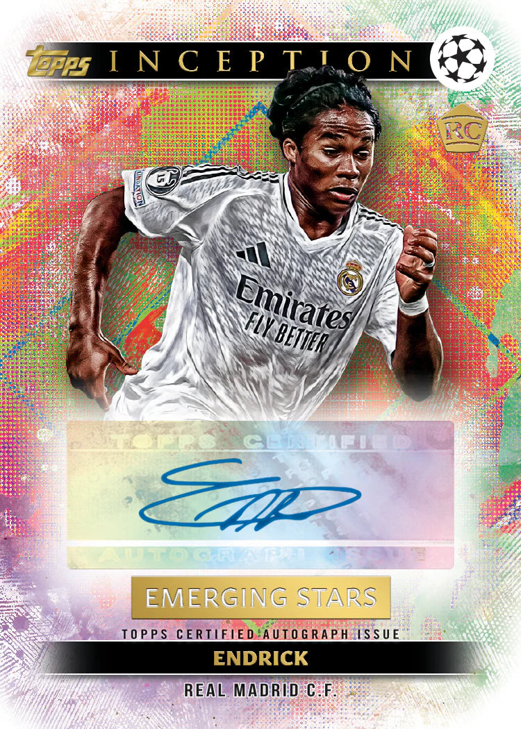 2024-25 Topps® Inception UEFA Club Competitions - Hobby Box