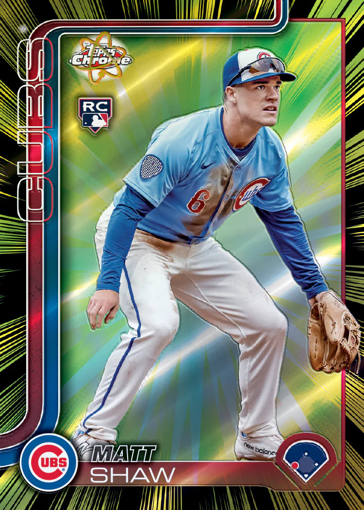 2025 Topps Chrome® Baseball Update Series - Jumbo Box (3 Autographs Per Box)