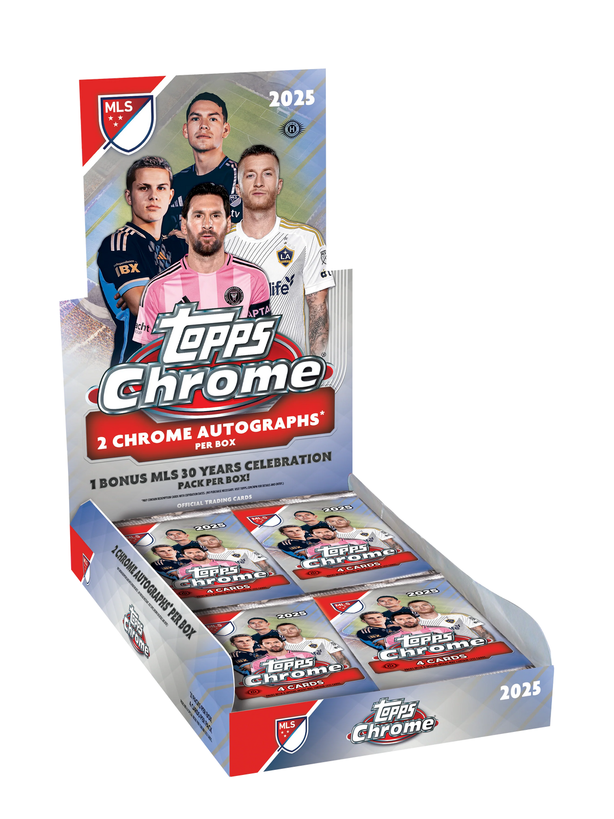 Topps Chrome® MLS 2025 - Hobby Box
