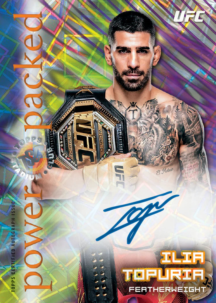 2025 Stadium Club UFC - Value Box