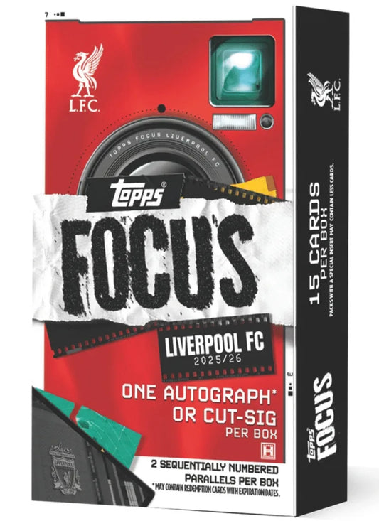 Topps® Focus Liverpool 2025/26 - Hobby Box