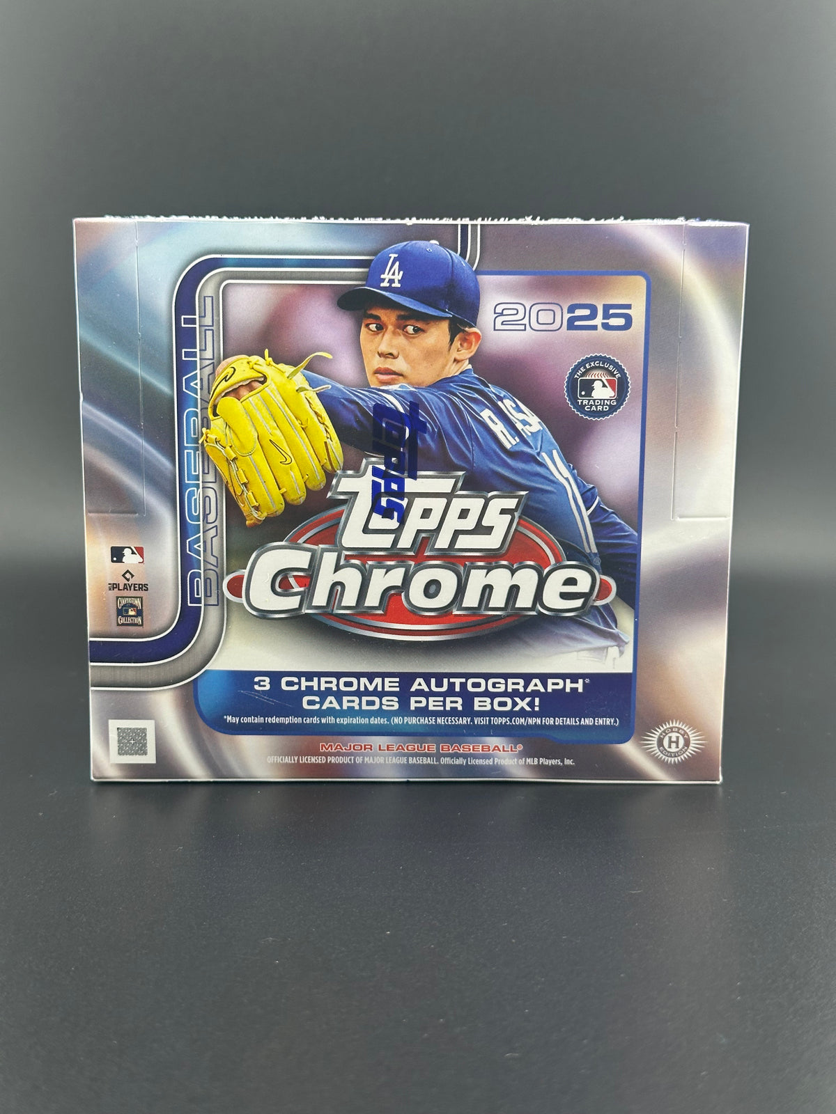 2025 Topps Chrome Baseball Jumbo Box (3 guaranteed autographs)