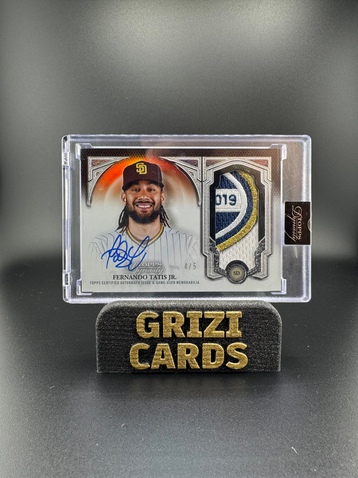 Fernando Tatis Jr. – Topps Dynasty 2024 – Patch Auto – 4/5