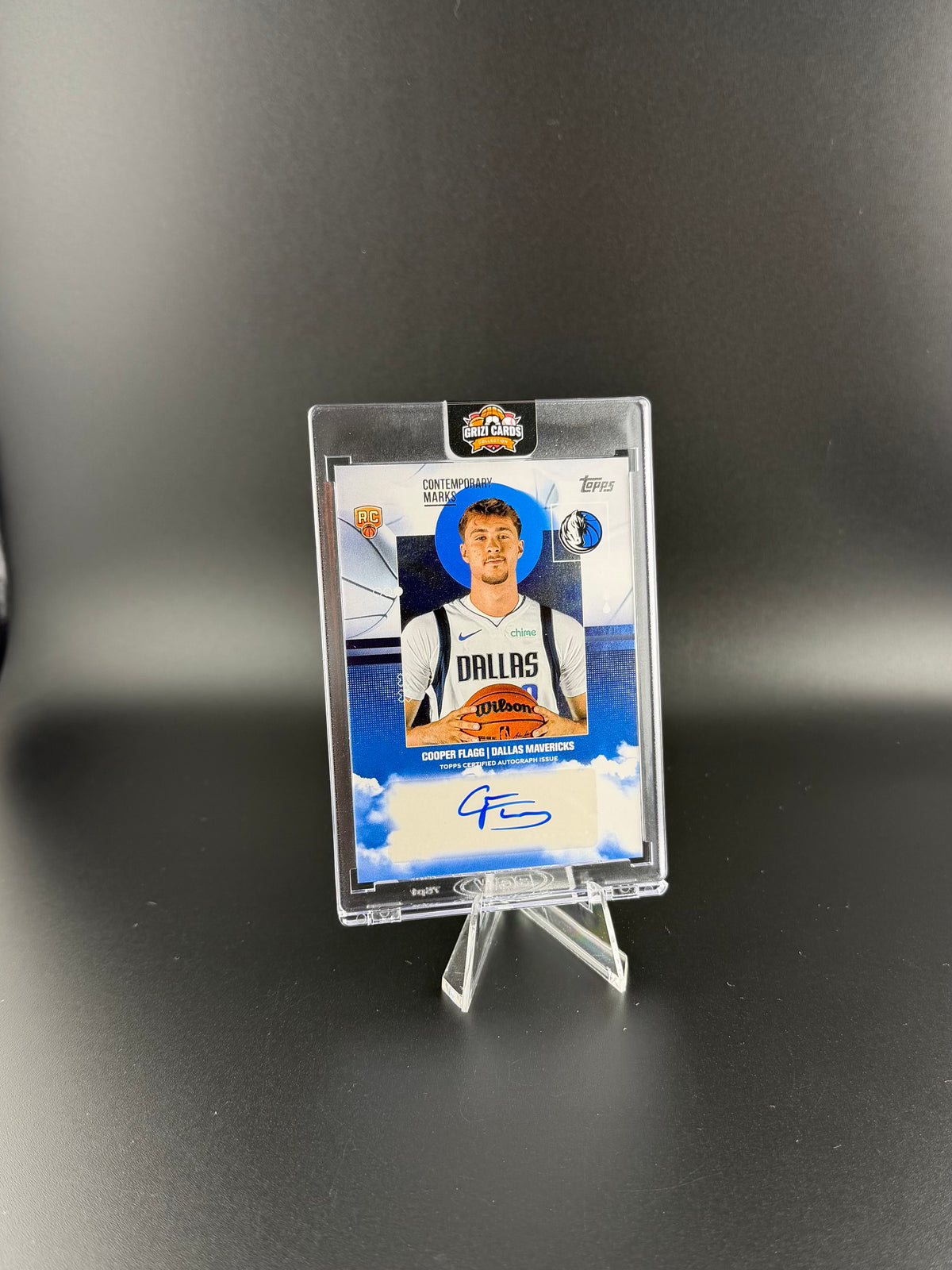 Cooper Flagg – Rookie Autograph RC – Topps Contemporary Marks – Dallas Mavericks