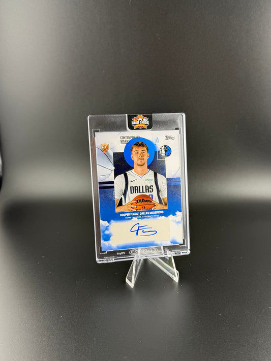 Cooper Flagg – Rookie Autograph RC – Topps Contemporary Marks – Dallas Mavericks