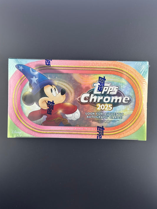 Topps Chrome Disney 2025 Hobby Box