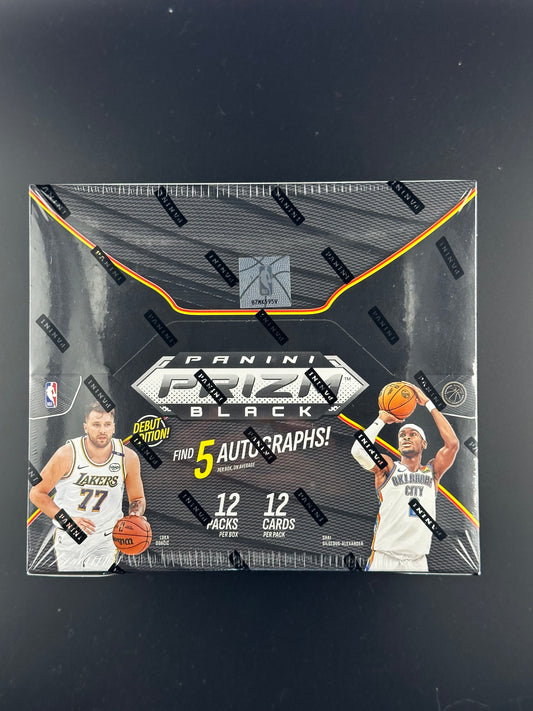 2024-25 Panini Prizm Black NBA Trading Card Box (Hobby)