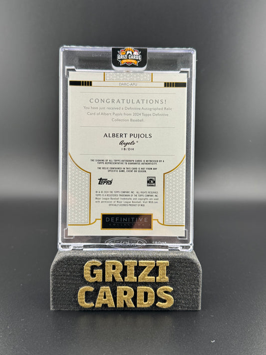 Albert Pujols 9/15 - 2024 Topps Definitive Collection
