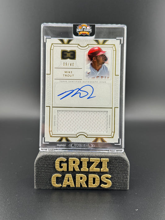 Mike Trout 9/40 - 2024 Panini Definitive Collection