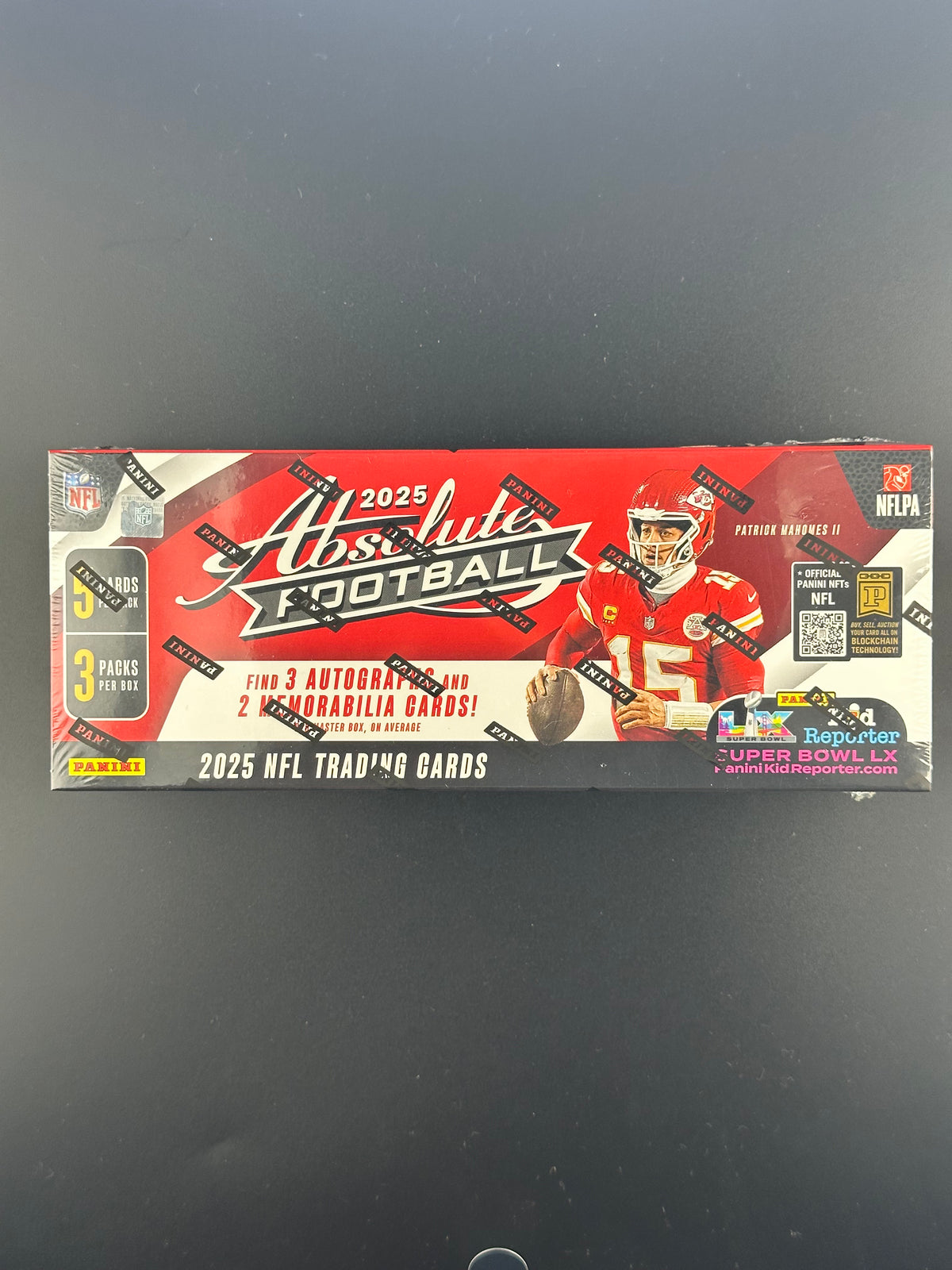 2025 Panini Absolute NFL Trading Card Box (Hobby)