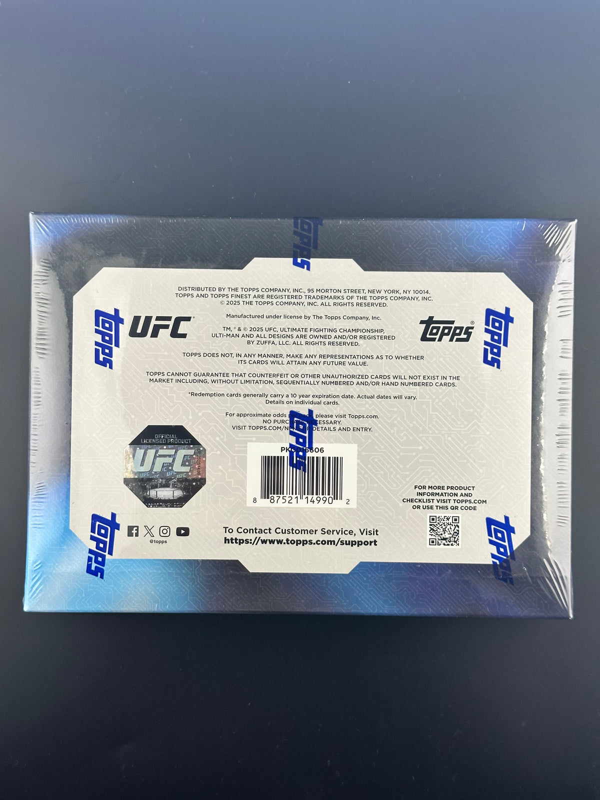 Topps Finest UFC 2025