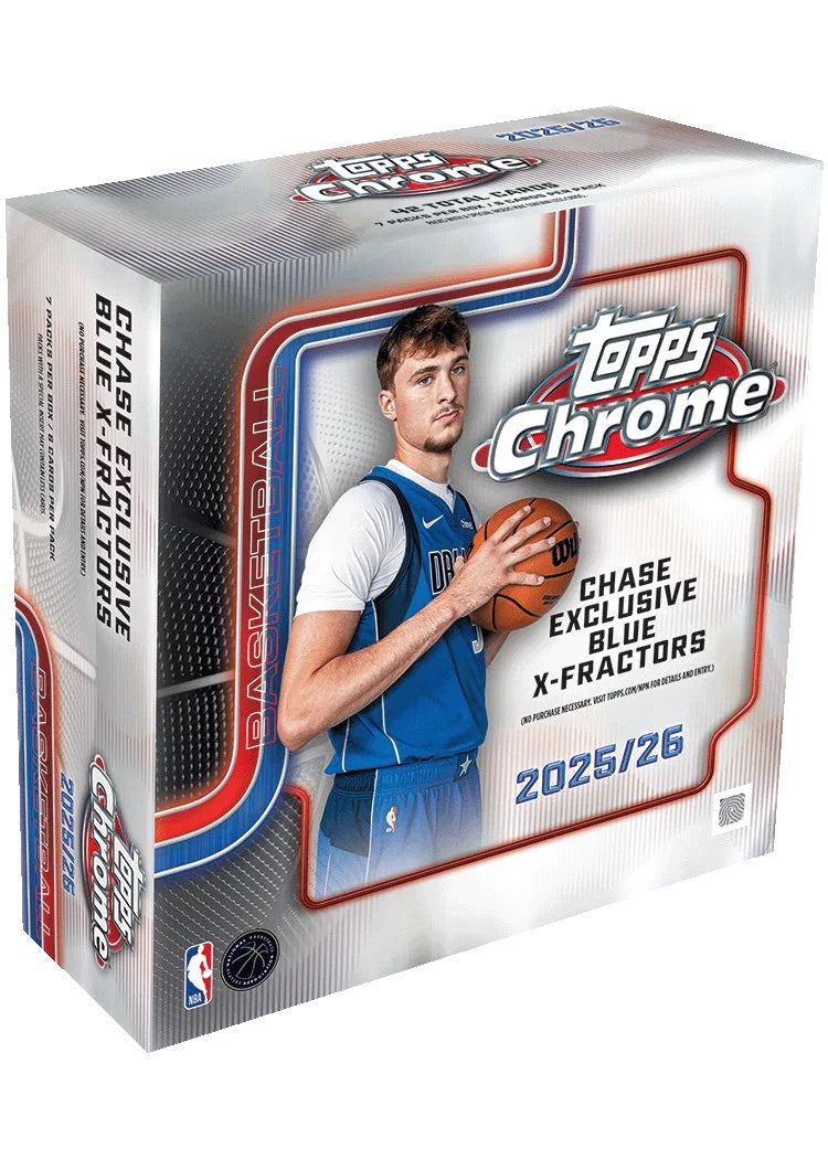 Topps Chrome Basketball 25/26 - Mega Box