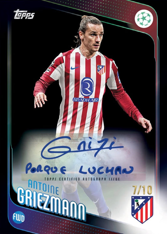2025-26 Topps UEFA Club Competitions - Hobby Box