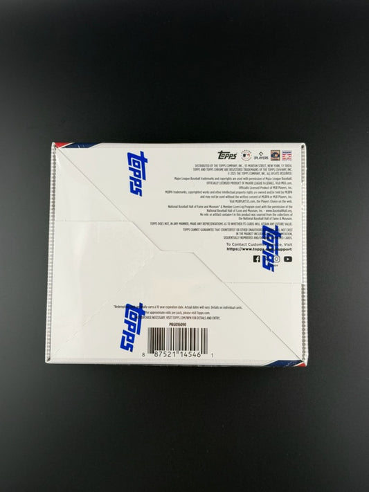 2025 Topps Chrome® Baseball Update Series - Jumbo Box (3 Autographs Per Box)