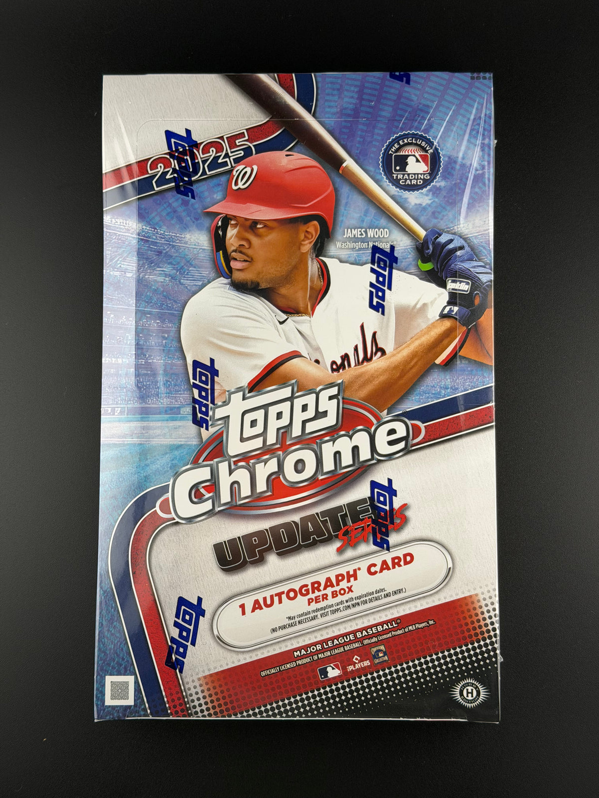 2025 Topps Chrome® Baseball Update Series - Hobby Box (1 Autograph per box)