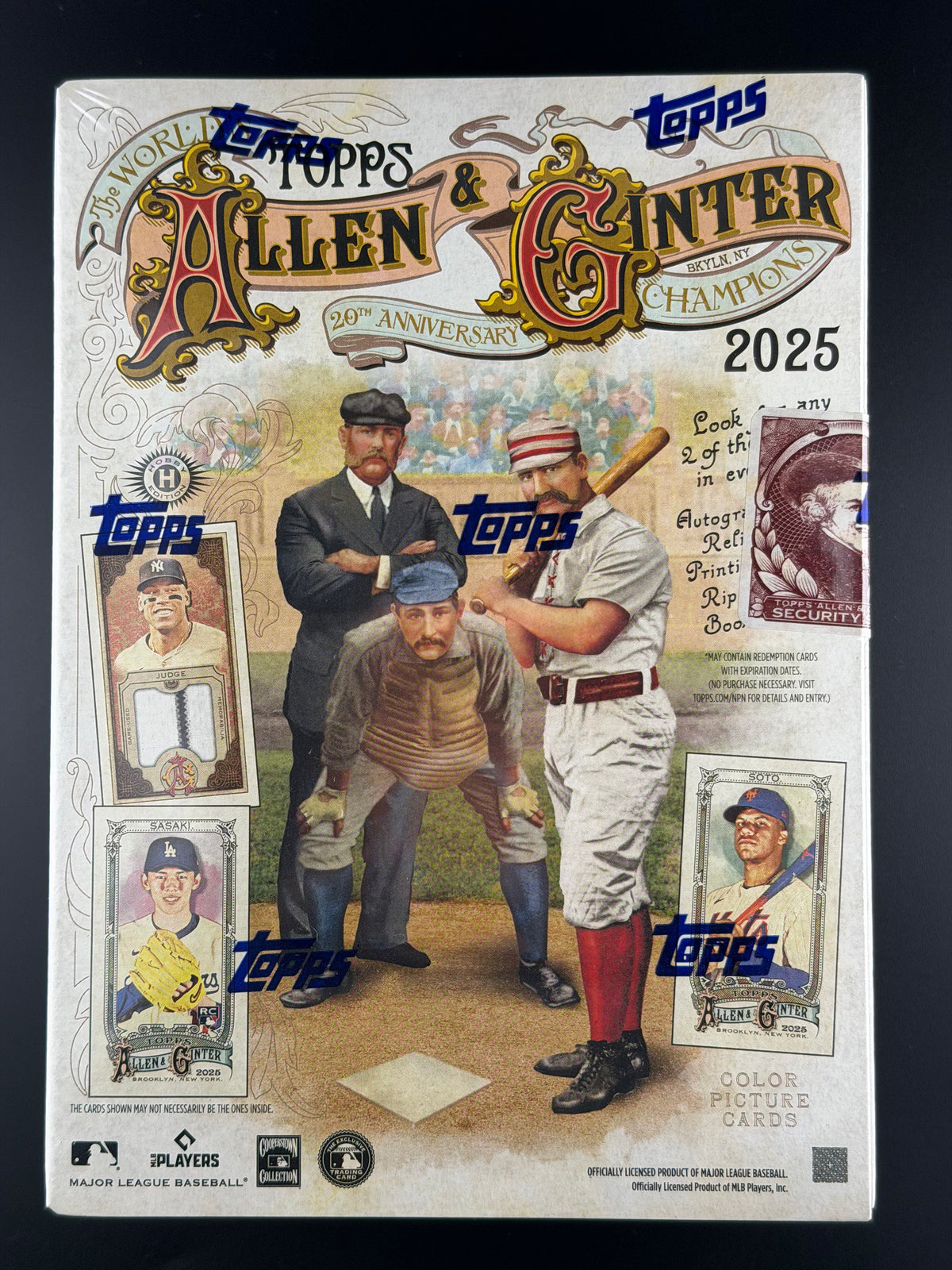 2025 Topps Allen & Ginter Baseball - Hobby Box