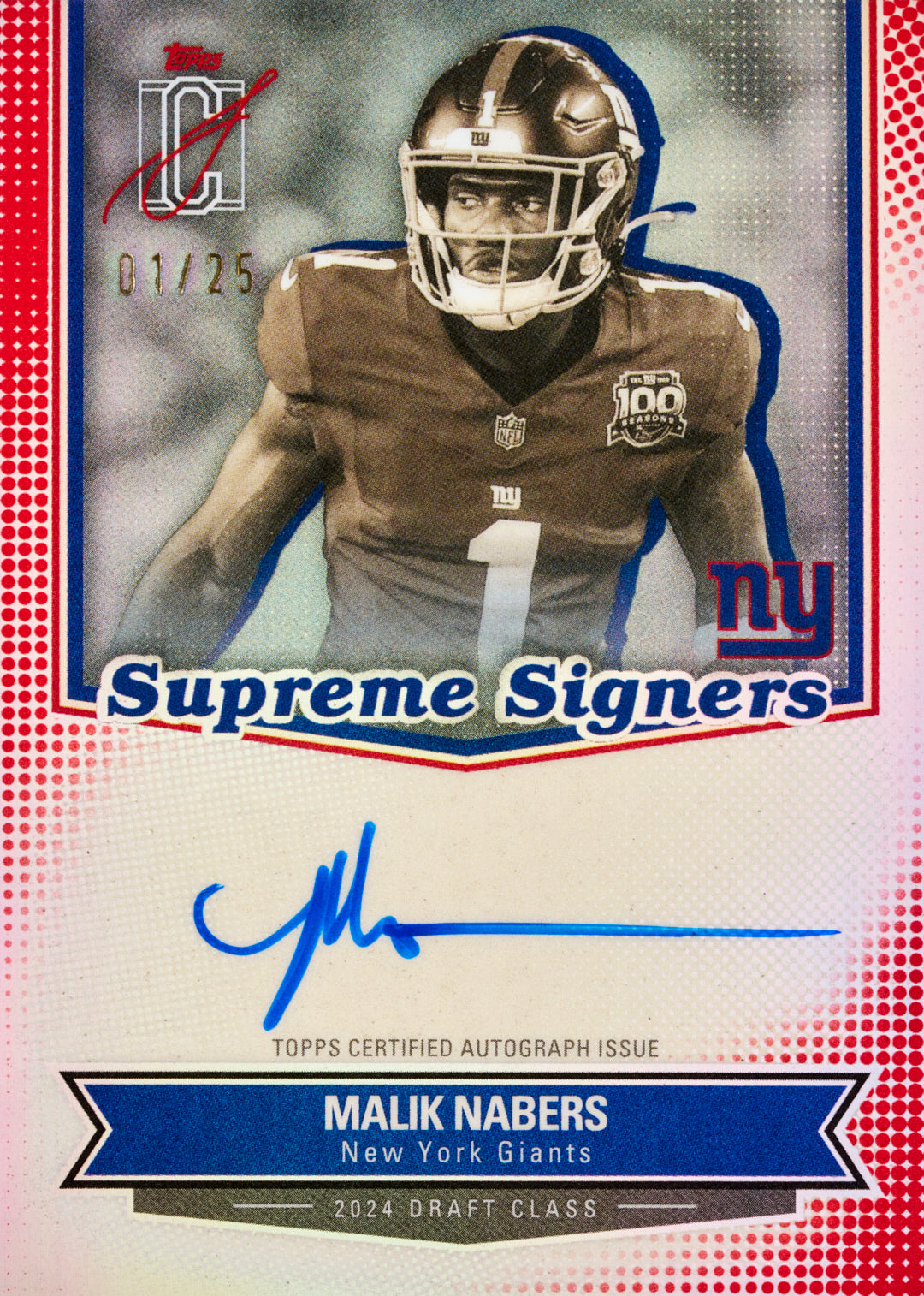 2025 Topps Signature Class Football - Mega Box