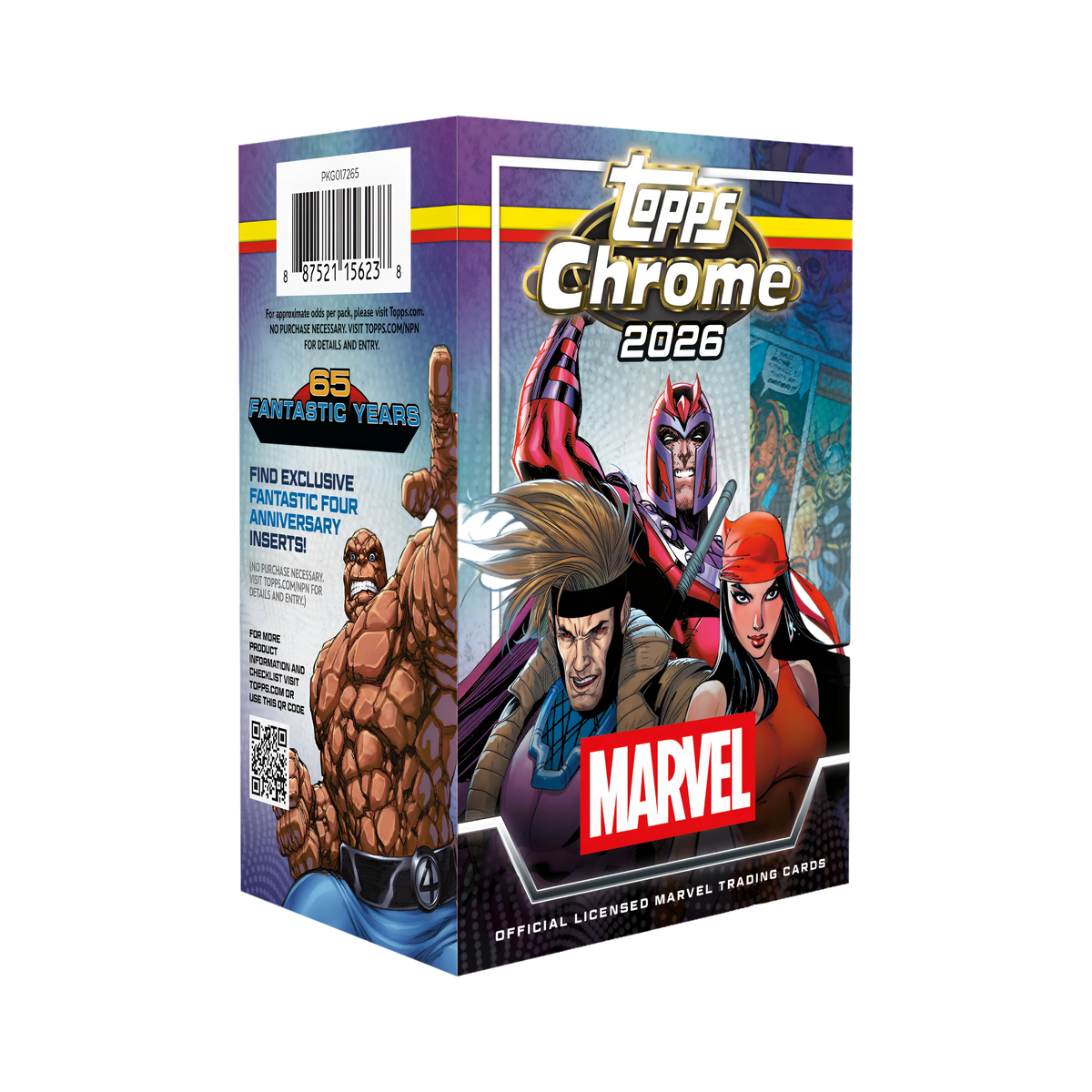 Topps Chrome Marvel 2026 Value Box