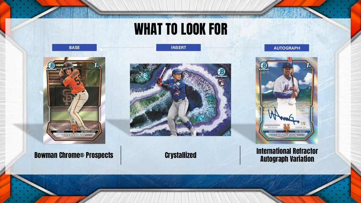 2026 Bowman Chrome Baseball Breaker Delight