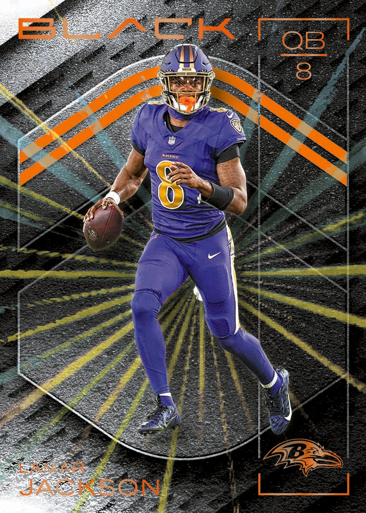 2025 Panini Black NFL Trading Card Box (Hobby)