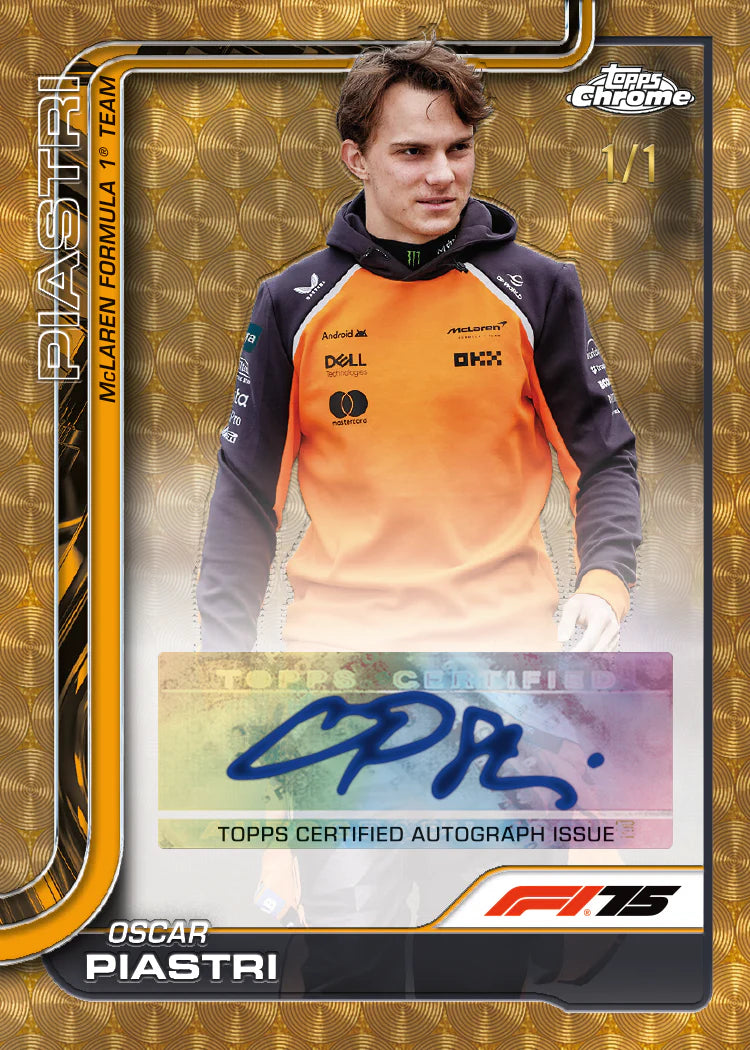 2025 Topps Chrome Formula 1® - Hobby Box