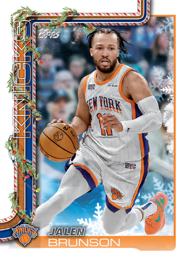 2025-26 Topps Holiday Basketball - Mega Box